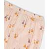 Muslin Top And Bloomer Set, Peach With Pears Print - Mixed Apparel Set - 4