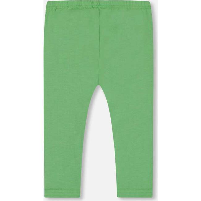 Organic Cotton Legging, Green - Leggings - 3