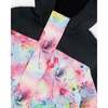 Mid-Season One-Piece Outerwear, Butterflies On Multicolored And Black Background - Jackets - 6