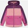 Mid-Season Jacket, Pale Pink, Fuchsia, And Mauve - Jackets - 1 - thumbnail