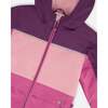 Mid-Season Jacket, Pale Pink, Fuchsia, And Mauve - Jackets - 5