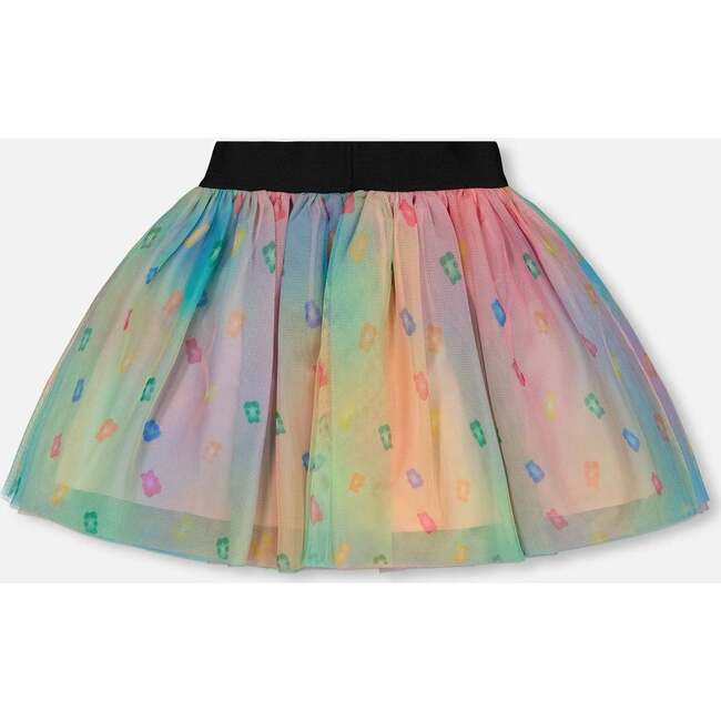 Mesh Skirt, Multicolored Gummies - Skirts - 4