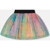 Mesh Skirt, Multicolored Gummies - Skirts - 4