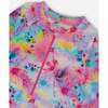 Long Sleeve Rashguard, Butterflies On Multicolored Background - One Pieces - 4