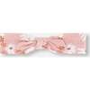 Muslin Headband, Pink And White Flowers - Bows - 1 - thumbnail