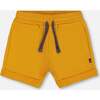 French Terry Short, Vibrant Orange - Shorts - 1 - thumbnail