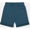 French Terry Short, Teal - Shorts - 3