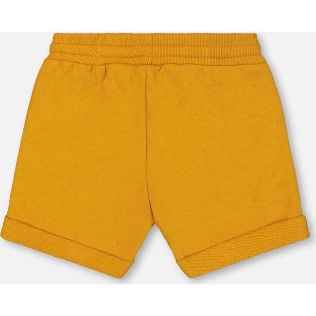 French Terry Short, Vibrant Orange - Shorts - 4