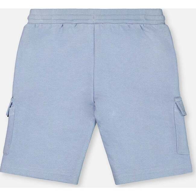 French Terry Short, Pale Blue - Shorts - 4