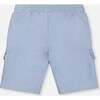 French Terry Short, Pale Blue - Shorts - 4