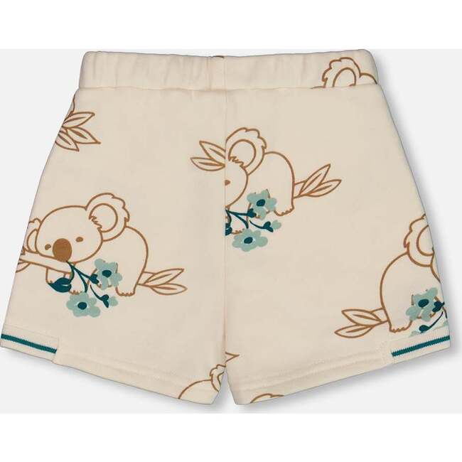 French Terry Short, Off-White And Koala - Shorts - 4