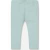 Flat Back Rib Capri Legging, Pale Teal - Leggings - 4