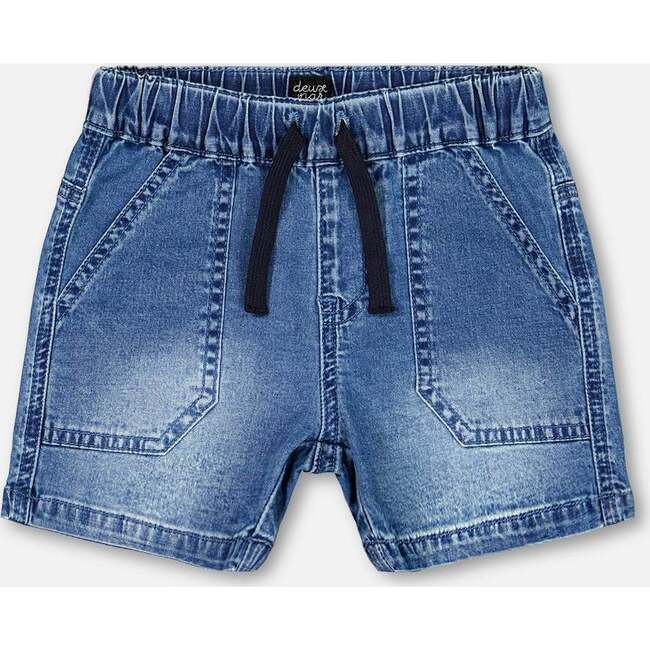 Denim Short, Dark Denim Blue