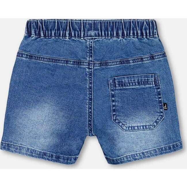 Denim Short, Dark Denim Blue - Shorts - 4