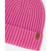 Cuffed Knit Hat, Vibrant Pink - Hats - 4