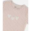 Crinkle Top, Light Old Pink - T-Shirts - 4