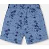 Chambray Short, Pale Blue And Navy - Shorts - 4