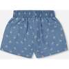 Chambray Short, Blue And White Cherries - Shorts - 3