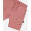 French Terry Short, Dark Old Rose - Shorts - 4