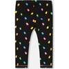 Capri Legging, Black And Multicolored Gummies - Leggings - 3