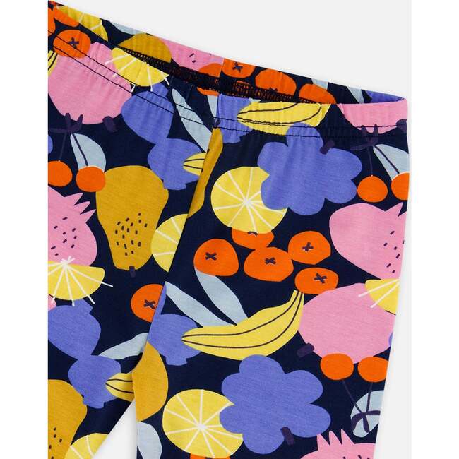 Capri Leggings, Fruits and Flowers - Leggings - 3