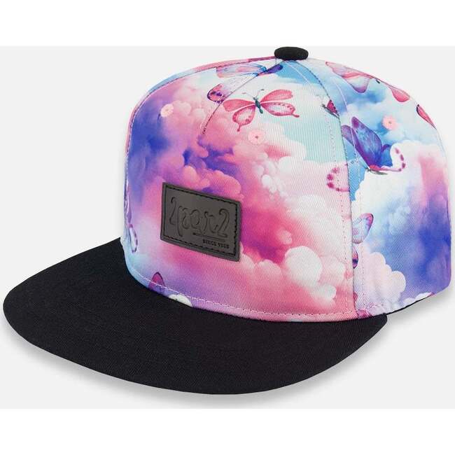 Cap, Butterflies/Black