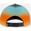 Cap, Navy Blue, Turquoise, And Orange - Hats - 5