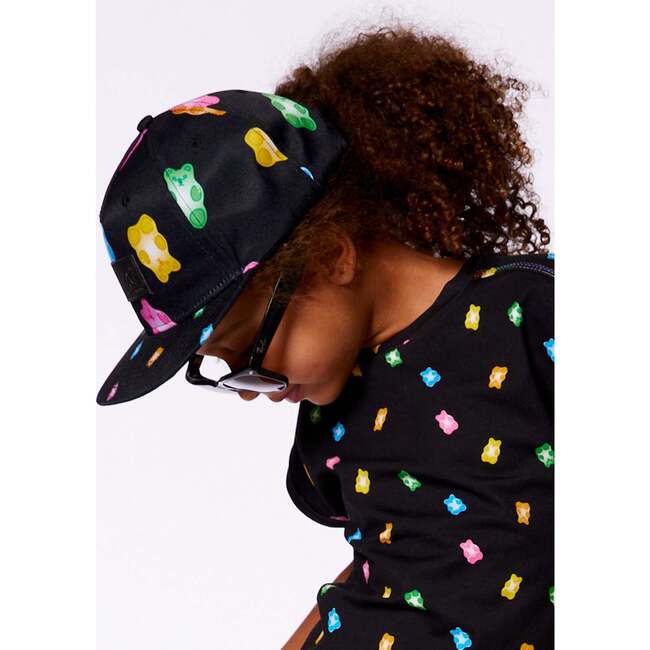 Cap, Black And Multicolored Gummies - Hats - 3