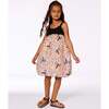 Bubble Dress, Black And Pink Butterflies - Dresses - 4