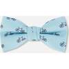 Bow Tie, Pale Blue With Bicycle - Bowties & Ties - 1 - thumbnail
