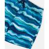 Boardshorts, Blue Wave And Black - Swim Trunks - 5