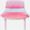 Beach Sun Hat, Pink, Orange, And Turquoise - Hats - 1 - thumbnail