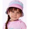 Beach Sun Hat, Pink, Orange, And Turquoise - Hats - 3