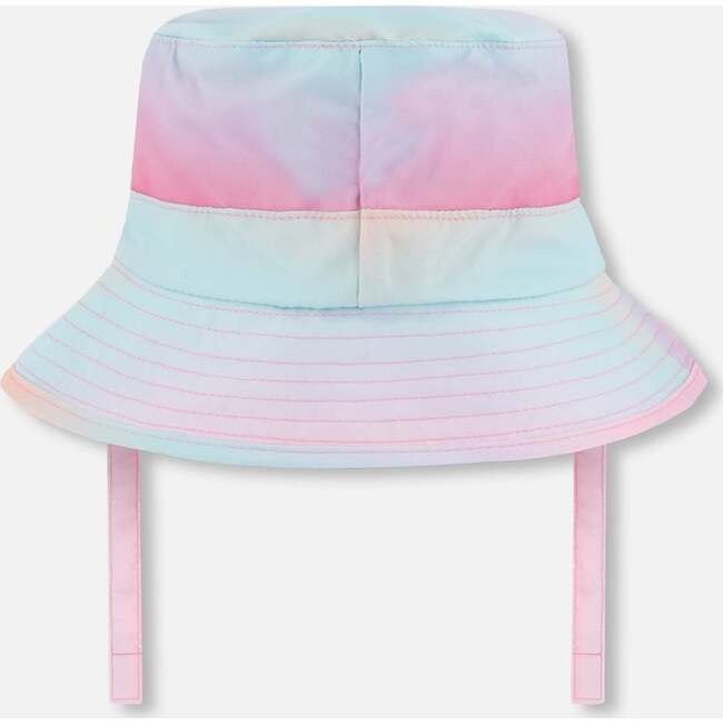 Beach Sun Hat, Pink, Orange, And Turquoise - Hats - 4