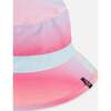 Beach Sun Hat, Pink, Orange, And Turquoise - Hats - 5