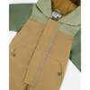 Baby Mid-Season One-Piece Outerwear With Hat, Pale Green, Sage, And Tan - Jackets - 4