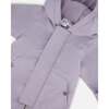 Baby Mid-Season One-Piece Outerwear With Hat, Lilac - Jackets - 4