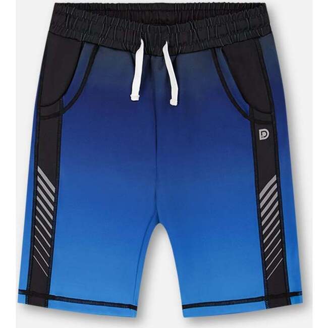 Athletic Shorts, Blue And Black