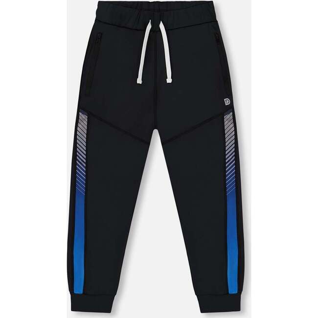 Athletic Pants, Blue And Black