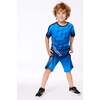 Athletic Top, Blue And Black - T-Shirts - 2