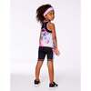 Athletic Tank Top, Black With Butterflies Printed - T-Shirts - 2