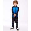 Athletic Pants, Blue And Black - Sweatpants - 2