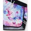 Athletic Short, Pink, Blue And Butterflies - Shorts - 4