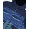 3-In-1 Mid-Season Outerwear Set With Jacket, Neutral Blue And Navy - Raincoats - 4