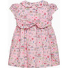 Little Liberty Print High Tea Smocked  Dress, Pink - Dresses - 2