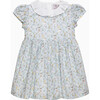 Little Liberty Print Goosey Gladrags Willow Dress, Blue - Dresses - 1 - thumbnail
