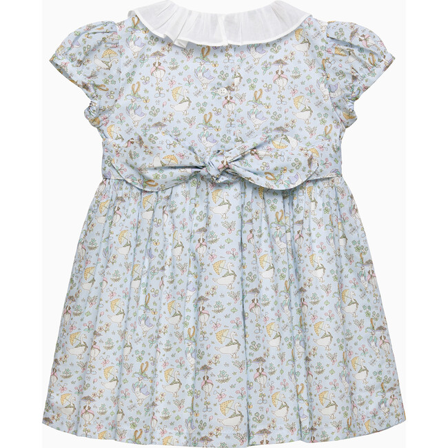 Little Liberty Print Goosey Gladrags Willow Dress, Blue - Dresses - 2
