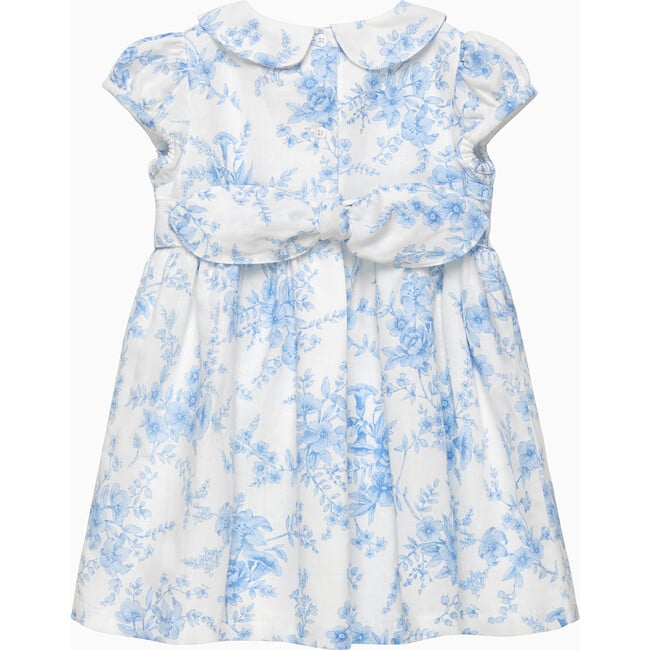 Little Kate Floral Dress, Blue Floral - Dresses - 2