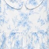 Little Kate Floral Dress, Blue Floral - Dresses - 3