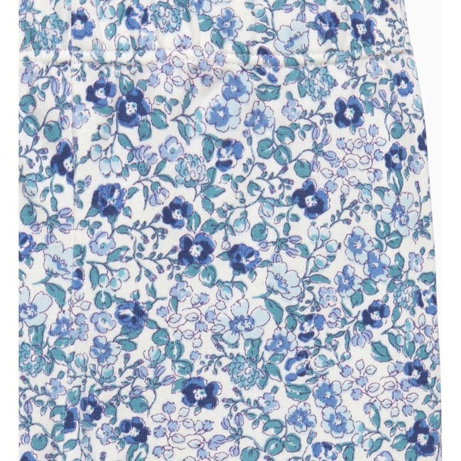 Little Liberty Print Betsy Leggings, Blue Betsy - Leggings - 3